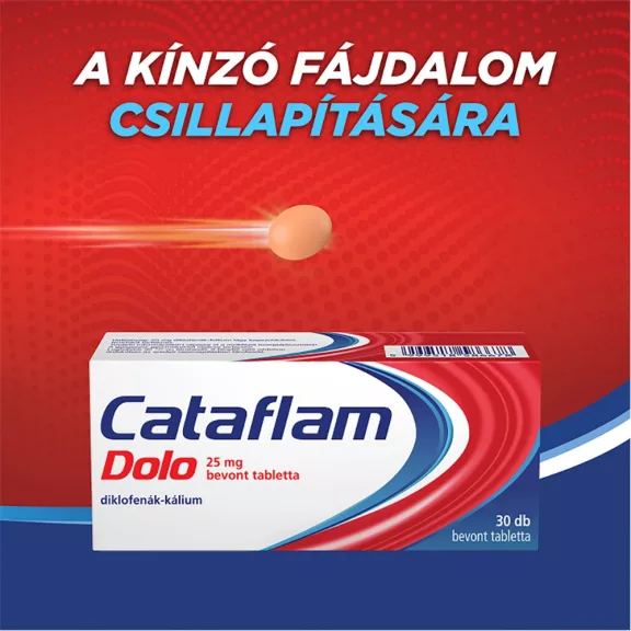 CATAFLAM DOLO 25MG BEVONT TABL. 30X CATAFLAM DOLO 25MG BEVONT TABL. 30X