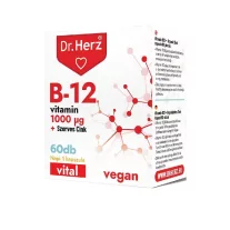 Dr. Herz B12 1000 MCG + szerves cink kapszula 60 db
