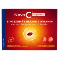 NOVO C KOMPLEX FORTE LIP.RET.C+D3+ZN KAPSZ 60X