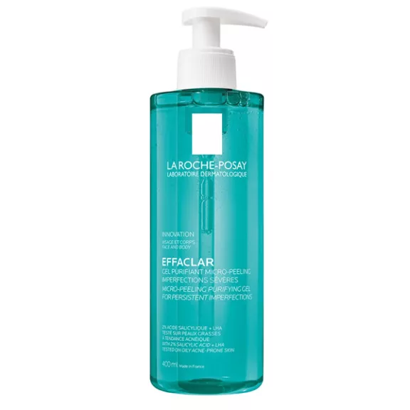 La Roche-Posay Effaclar Mikro Hámlasztó Gél 400 ml La Roche-Posay Effaclar Mikro Hámlasztó Gél 400 ml