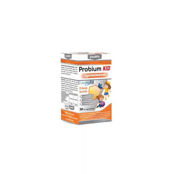 JUTAVIT PROBIUM KID+INULIN RAGOTABLETTA 30X JUTAVIT PROBIUM KID+INULIN RAGOTABLETTA 30X