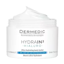   Dermedic Hydrain Ultra-hidratáló testvaj hialuronsavval 225 ml