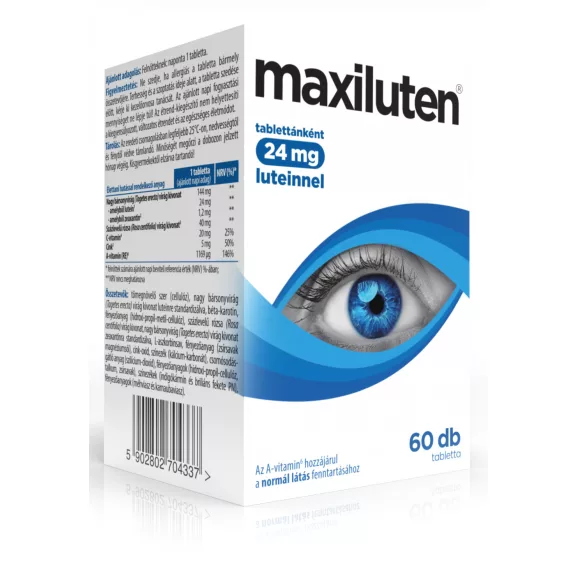 Maxiluten Lutein Tabletta 60 db Maxiluten Lutein Tabletta 60 db