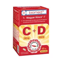 BIOMED MAGYAR KINCS C+D VITAMIN KAPSZ. 60X