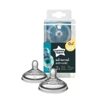   Tommee Tippee Anti-colic variábilis cumisüveg cumi 0+ hó 2 db