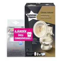 Tommee Tippee Kézi Mellszívó + ajándék cumisüveg