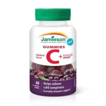 JAMIESON C–VIT+IMMUNE SHIELD GUMICUKOR 60X