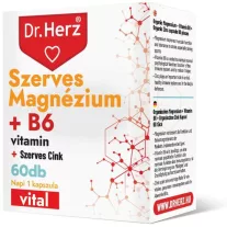   Dr. Herz szerves magnézium + B6 + szerves cink kapszula 60 db