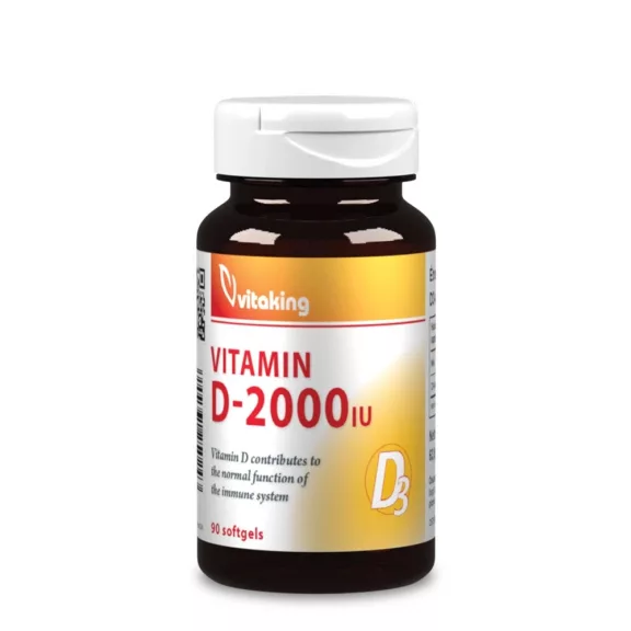 Vitaking D-vitamin 2000NE rágótabletta 90 db Vitaking D-vitamin 2000NE rágótabletta 90 db