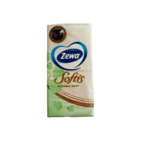 Zewa Natural Soft papír zsebkendő 10 db