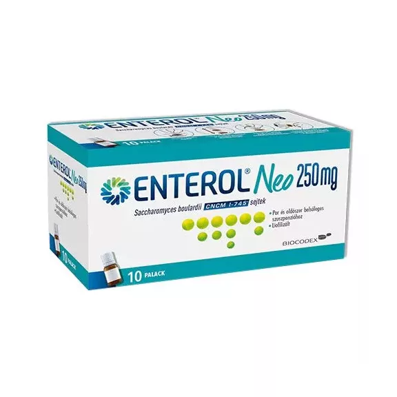 ENTEROL NEO 250MG POR+OLDOSZER BELS.SUSP.10X ENTEROL NEO 250MG POR+OLDOSZER BELS.SUSP.10X