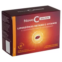 Novo C plus forte liposzómás retard C-vitamin 60x