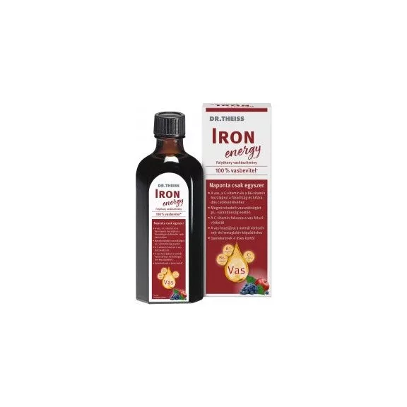 Dr. Theiss Iron energy vas + vitaminok 250 ml Dr. Theiss Iron energy vas + vitaminok 250 ml