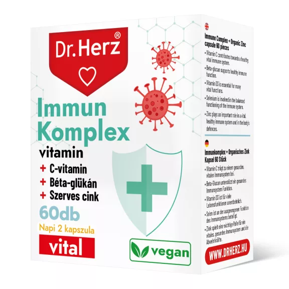 Dr. Herz immun komplex kapszula 60 db Dr. Herz immun komplex kapszula 60 db