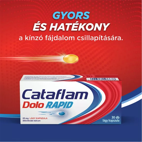 CATAFLAM DOLO RAPID 25MG LAGY KAPSZ. 30X CATAFLAM DOLO RAPID 25MG LAGY KAPSZ. 30X