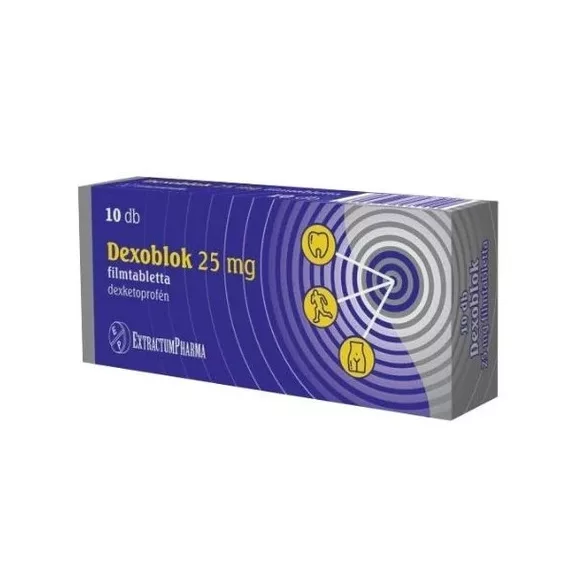 DEXOBLOK 25MG FILMTABL. 10X DEXOBLOK 25MG FILMTABL. 10X