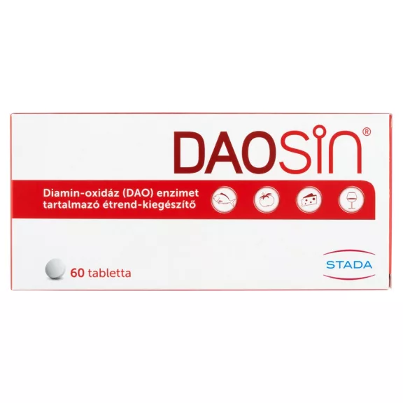 Daosin Étrendkiegészítő Tabletta 60X Stada Daosin Étrendkiegészítő Tabletta 60X Stada