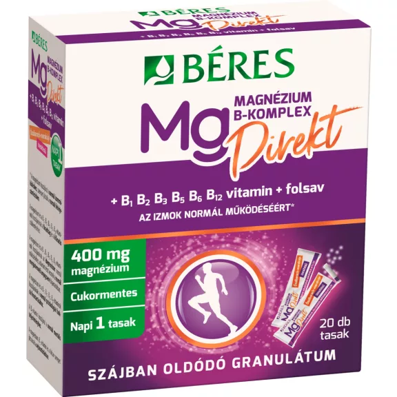 BERES MAGNEZIUM B-KOMPL.DIREKT GRAN. 20X BERES MAGNEZIUM B-KOMPL.DIREKT GRAN. 20X