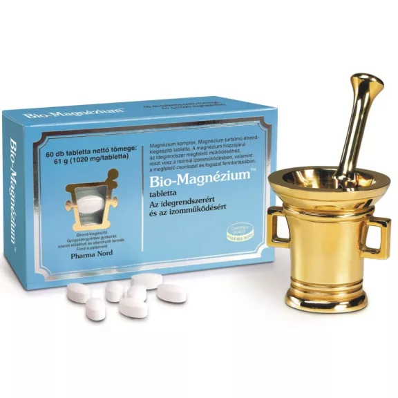 PHARMA NORD BIO-MAGNÉZIUM TABLETTA 60X PHARMA NORD BIO-MAGNÉZIUM TABLETTA 60X