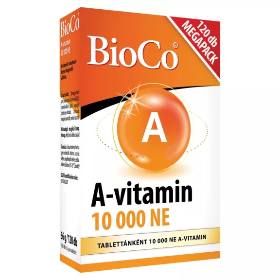 BioCo A-vitamin 1000NE tabletta 120 db BioCo A-vitamin 1000NE tabletta 120 db