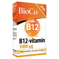 BioCo B12-vitamin 1000 mcg tabletta 60 db