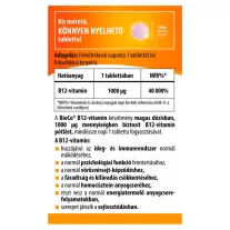 BioCo B12-vitamin 1000 mcg tabletta 60 db