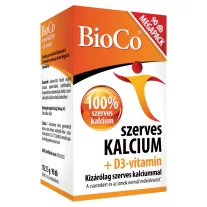 BioCo szerves kalcium + D3-vitamin filmtabletta 90 db