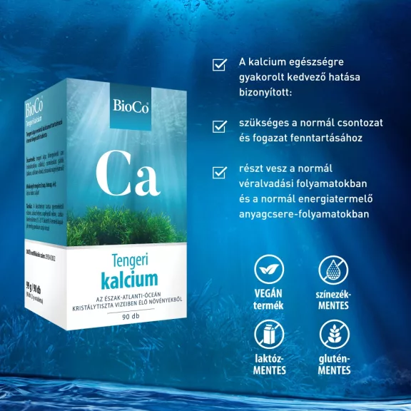 BioCo CA tengeri kalcium tabletta 90 db BioCo CA tengeri kalcium tabletta 90 db