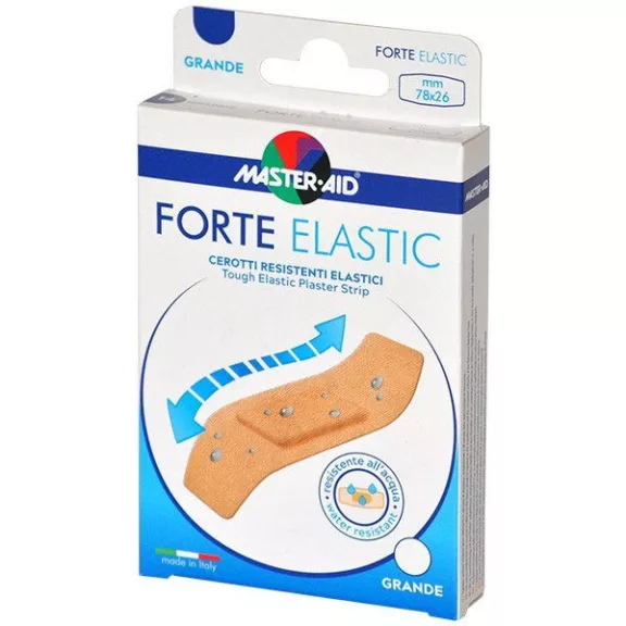 MASTER-AID FORTE ELASTIC GRANDE VÍZÁLLÓ SEBTAPASZ 20X MASTER-AID FORTE ELASTIC GRANDE VÍZÁLLÓ SEBTAPASZ 20X