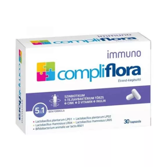 Compliflora Immuno Étrendkiegészítő Kapszula 30db Compliflora Immuno Étrendkiegészítő Kapszula 30db