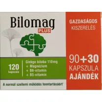 BILOMAG PLUS GINKGO BILOBA 110MG KAPSZ. 90+30