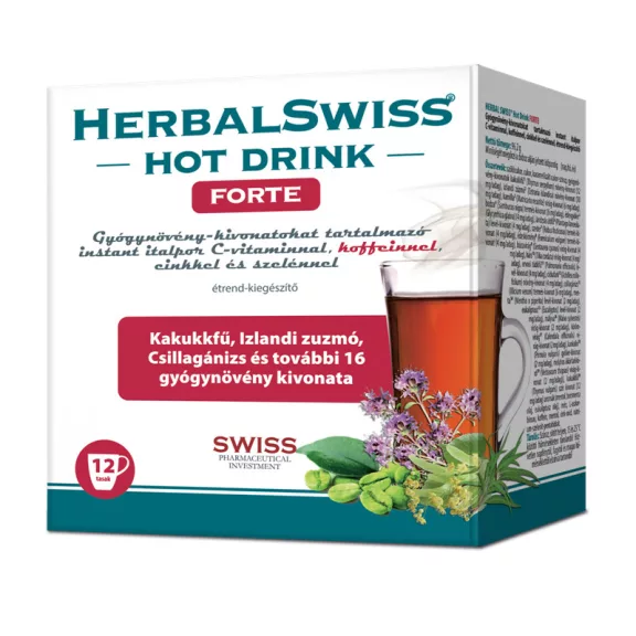 HERBAL SWISS HOT DRINK FORTE ITALPOR 12X HERBAL SWISS HOT DRINK FORTE ITALPOR 12X