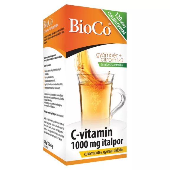 BioCo C-vitamin italpor 1000 mg 120 db BioCo C-vitamin italpor 1000 mg 120 db