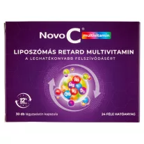 NOVO C LIPOSZÓMÁS RETARD MULTIVITAMIN KAPSZ 30X