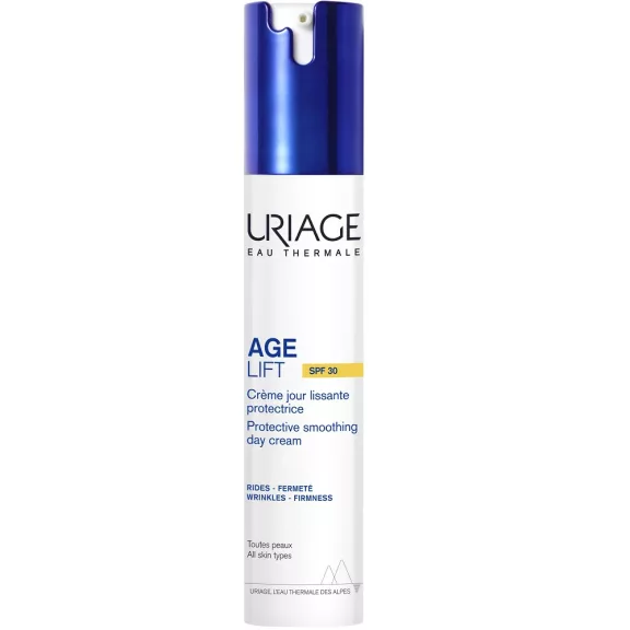 Uriage Age Lift ránctalanító és feszesítő nappali arckrém SPF30+ 40 ml Uriage Age Lift ránctalanító és feszesítő nappali arckrém SPF30+ 40 ml