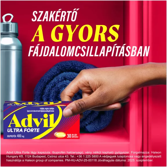 Advil Ultra Forte lágy kapszula 10 db Advil Ultra Forte lágy kapszula 10 db