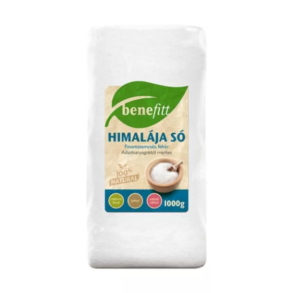 Interherb BeneFitt Himalája Só Fehér Finom 1000 g Interherb BeneFitt Himalája Só Fehér Finom 1000 g
