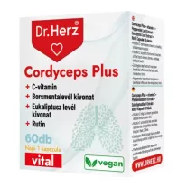 DR. Herz Cordyceps Plus + C-vitamin kapszula 60 db