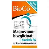 BioCo magnézium-biszglicinát + bioaktív B6 tabletta 90 db