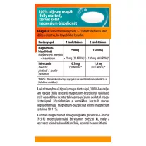 BioCo magnézium-biszglicinát + bioaktív B6 tabletta 90 db