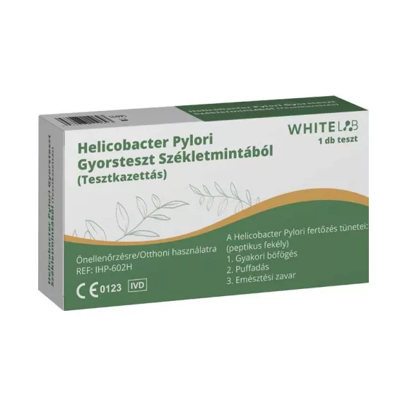WHITELAB HELICOBACTER PYLORI GYORSTESZT 1X WHITELAB HELICOBACTER PYLORI GYORSTESZT 1X