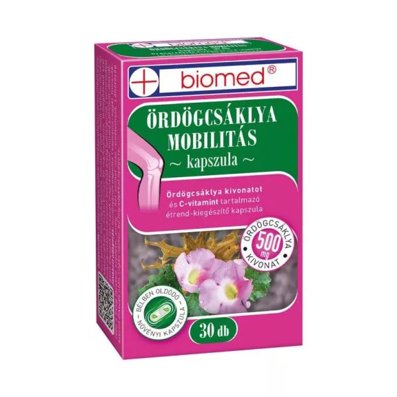 BIOMED MOBILITÁS ÖRDÖGCSÁKLYA KAPSZULA 30X BIOMED MOBILITÁS ÖRDÖGCSÁKLYA KAPSZULA 30X