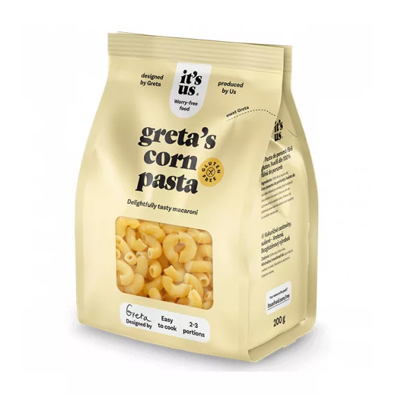 It's Us Greta's Kukoricatészta Szarvacska 200g It's Us Greta's Kukoricatészta Szarvacska 200g