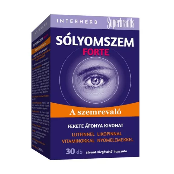 Interherb Sólyomszem Forte Kapszula 30 db Interherb Sólyomszem Forte Kapszula 30 db