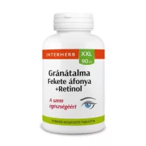 Interherb XXL Gránátalma+Fekete Áfonya+Retinol 90 db