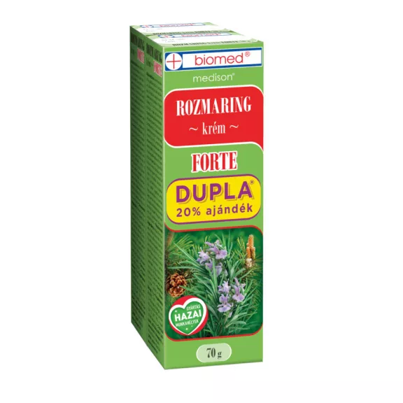 BIOMED ROZMARING FORTE KRÉM 2X 70G DUOPACK BIOMED ROZMARING FORTE KRÉM 2X 70G DUOPACK