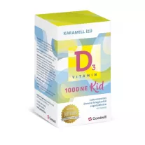 Goodwill D3-vitamin kid 1000NE rágótabletta 90 db
