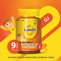 Supradyn Kids Complex gyümölcs ízű zselé 60 db