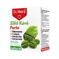   Dr. Herz zöld kávé forte + C-vitamin + glükomannán kapszula 60 db