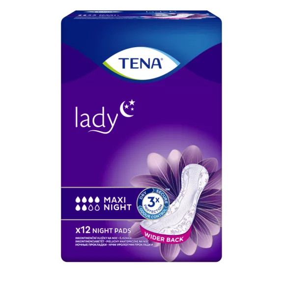 TENA LADY MAXI NIGHT 12X TENA LADY MAXI NIGHT 12X